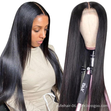Wholesale Swiss Brazilian Human Hair Lace Front Wig, 10A Raw HD Braided Laces Wigs Vendors, 13x4 Virgin Lace Front Wigs